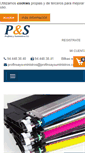 Mobile Screenshot of profinsaysuministros.com
